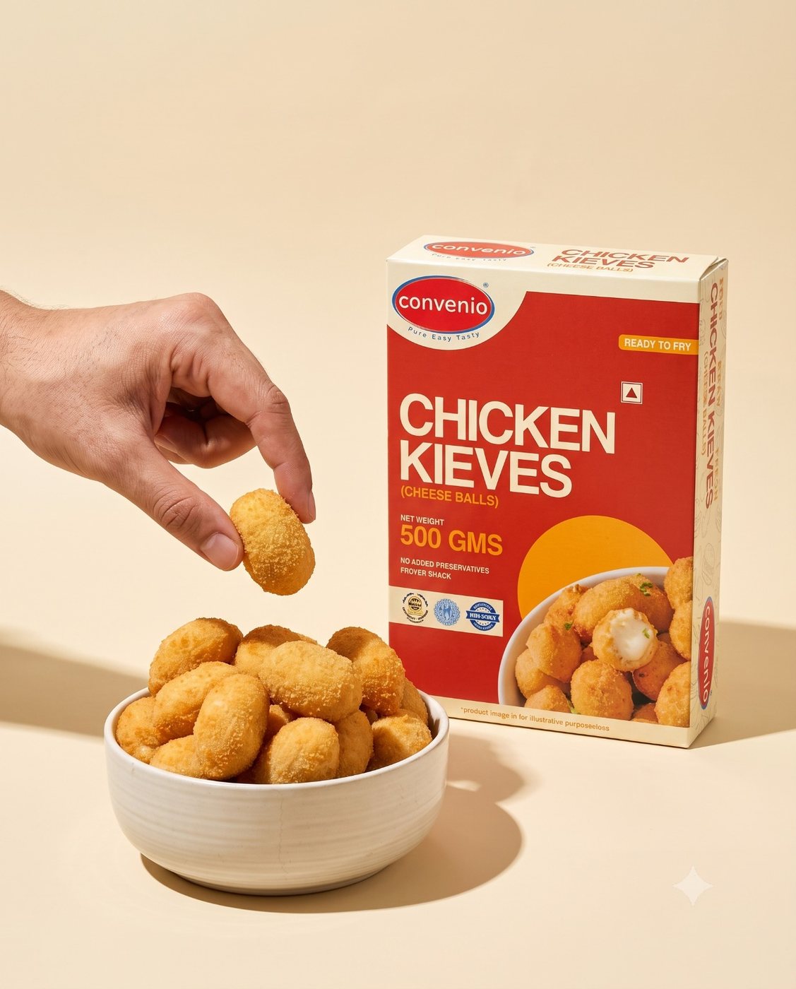 Convenio packaging creative