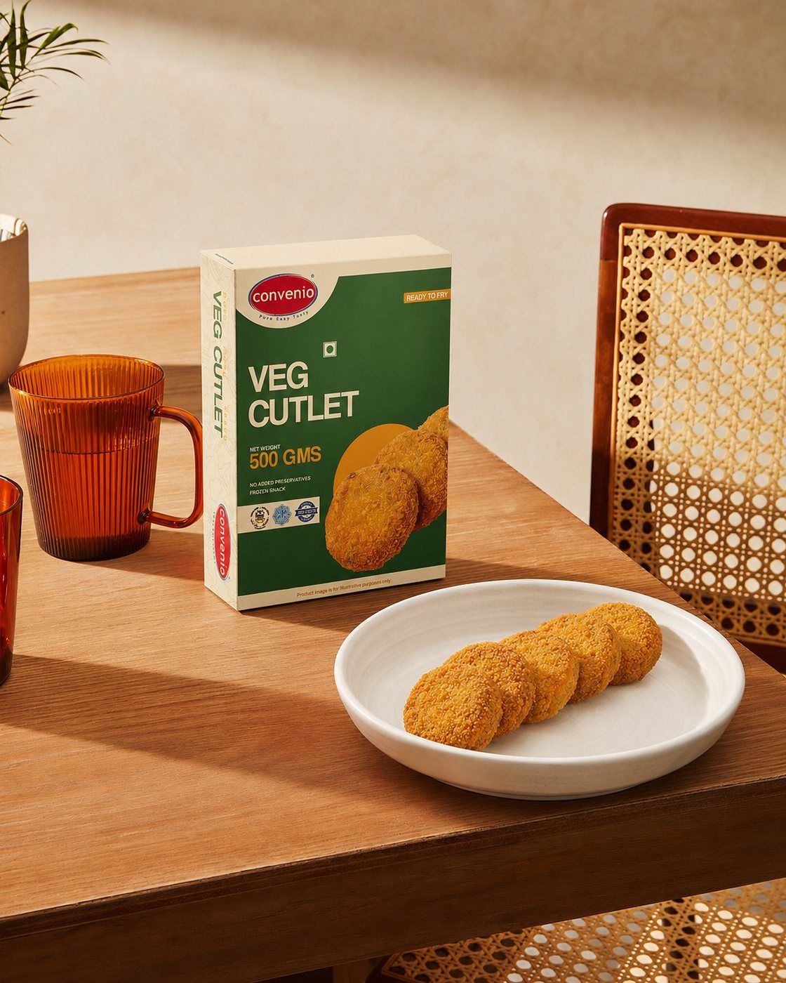 Convenio packaging creative