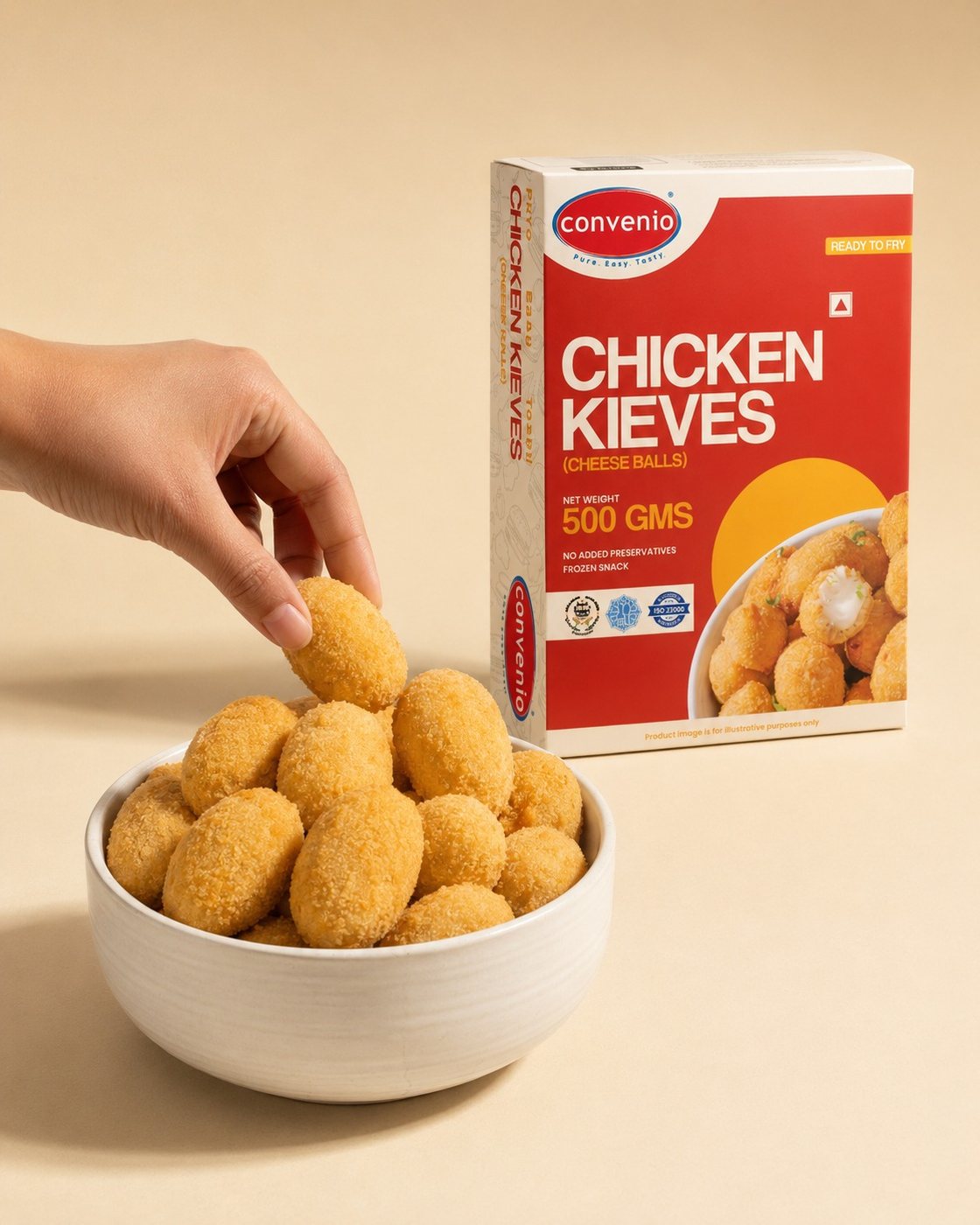 Convenio packaging creative