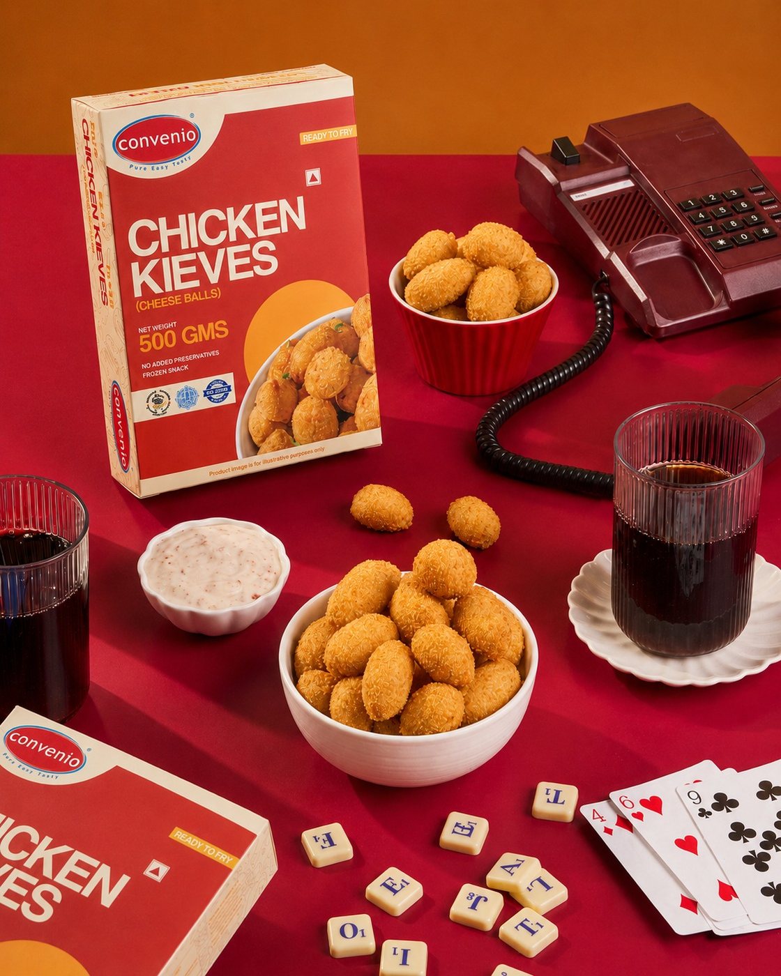 Convenio packaging creative